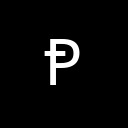 LATIN CAPITAL LETTER P WITH STROKE Latin Extended-C Unicode U+2C63