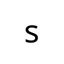 LATIN SMALL LETTER S Basic Latin Unicode U+73