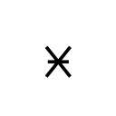 GREEK VOCAL NOTATION SYMBOL-3 Ancient Greek Musical Notation Unicode U+1D202
