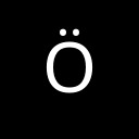 CYRILLIC CAPITAL LETTER O WITH DIAERESIS Cyrillic Unicode U+4E6