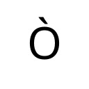 LATIN CAPITAL LETTER O WITH GRAVE Latin-1 Supplement Unicode U+D2