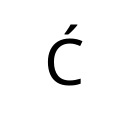 LATIN CAPITAL LETTER C WITH ACUTE Latin Extended-A Unicode U+106