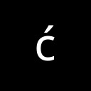 LATIN SMALL LETTER C WITH ACUTE Latin Extended-A Unicode U+107