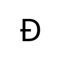 LATIN CAPITAL LETTER D WITH STROKE Latin Extended-A Unicode U+110