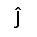 LATIN CAPITAL LETTER J WITH CIRCUMFLEX Latin Extended-A Unicode U+134