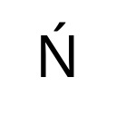 LATIN CAPITAL LETTER N WITH ACUTE Latin Extended-A Unicode U+143