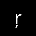 LATIN SMALL LETTER R WITH CEDILLA Latin Extended-A Unicode U+157