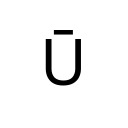 LATIN CAPITAL LETTER U WITH MACRON Latin Extended-A Unicode U+16A