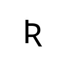 LATIN LETTER YR Latin Extended-B Unicode U+1A6