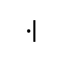 MODIFIER LETTER MID DOTTED TONE BAR Modifier Tone Letters Unicode U+A70A
