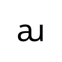 LATIN SMALL LETTER AU Latin Extended-D Unicode U+A737