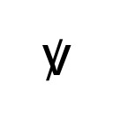 LATIN SMALL LETTER V WITH DIAGONAL STROKE Latin Extended-D Unicode U+A75F