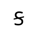 LATIN CAPITAL LETTER S WITH OBLIQUE STROKE Latin Extended-D Unicode U+A7A8