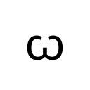 LATIN SMALL LETTER OMEGA Latin Extended-D Unicode U+A7B7