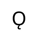 LATIN CAPITAL LETTER O WITH OGONEK Latin Extended-B Unicode U+1EA