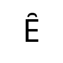 LATIN CAPITAL LETTER E WITH INVERTED BREVE Latin Extended-B Unicode U+206