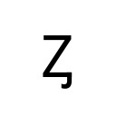 LATIN CAPITAL LETTER Z WITH HOOK Latin Extended-B Unicode U+224