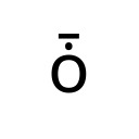 LATIN SMALL LETTER O WITH DOT ABOVE AND MACRON Latin Extended-B Unicode U+231