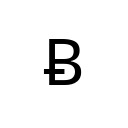 LATIN CAPITAL LETTER B WITH STROKE Latin Extended-B Unicode U+243