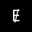 LATIN CAPITAL LETTER E WITH STROKE Latin Extended-B Unicode U+246