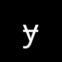 LATIN SMALL LETTER Y WITH STROKE Latin Extended-B Unicode U+24F