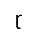 LATIN SMALL LETTER R WITH TAIL IPA Extensions Unicode U+27D