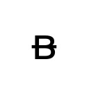 LATIN LETTER SMALL CAPITAL BARRED B Phonetic Extensions Unicode U+1D03