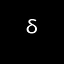 MODIFIER LETTER SMALL DELTA Phonetic Extensions Unicode U+1D5F