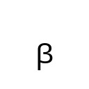 GREEK SUBSCRIPT SMALL LETTER BETA Phonetic Extensions Unicode U+1D66