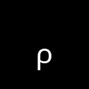 GREEK SUBSCRIPT SMALL LETTER RHO Phonetic Extensions Unicode U+1D68