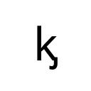 LATIN SMALL LETTER K WITH PALATAL HOOK Phonetic Extensions Supplement Unicode U+1D84