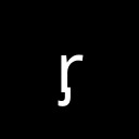 LATIN SMALL LETTER R WITH PALATAL HOOK Phonetic Extensions Supplement Unicode U+1D89