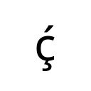 LATIN SMALL LETTER C WITH CEDILLA AND ACUTE Latin Extended Additional Unicode U+1E09