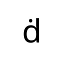 LATIN SMALL LETTER D WITH DOT ABOVE Latin Extended Additional Unicode U+1E0B