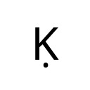 LATIN CAPITAL LETTER K WITH DOT BELOW Latin Extended Additional Unicode U+1E32
