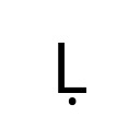 LATIN CAPITAL LETTER L WITH DOT BELOW Latin Extended Additional Unicode U+1E36