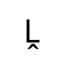 LATIN CAPITAL LETTER L WITH CIRCUMFLEX BELOW Latin Extended Additional Unicode U+1E3C