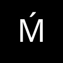 LATIN CAPITAL LETTER M WITH ACUTE Latin Extended Additional Unicode U+1E3E