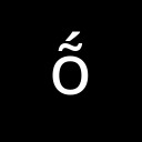 LATIN SMALL LETTER O WITH TILDE AND ACUTE Latin Extended Additional Unicode U+1E4D