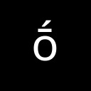 LATIN SMALL LETTER O WITH MACRON AND ACUTE Latin Extended Additional Unicode U+1E53