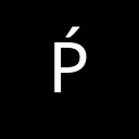 LATIN CAPITAL LETTER P WITH ACUTE Latin Extended Additional Unicode U+1E54