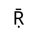 LATIN CAPITAL LETTER R WITH DOT BELOW AND MACRON Latin Extended Additional Unicode U+1E5C