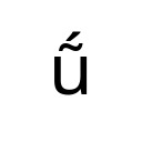 LATIN SMALL LETTER U WITH TILDE AND ACUTE Latin Extended Additional Unicode U+1E79