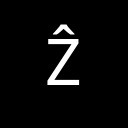 LATIN CAPITAL LETTER Z WITH CIRCUMFLEX Latin Extended Additional Unicode U+1E90