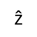 LATIN SMALL LETTER Z WITH CIRCUMFLEX Latin Extended Additional Unicode U+1E91