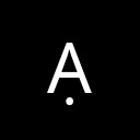 LATIN CAPITAL LETTER A WITH DOT BELOW Latin Extended Additional Unicode U+1EA0