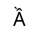 LATIN CAPITAL LETTER A WITH CIRCUMFLEX AND GRAVE Latin Extended Additional Unicode U+1EA6