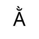 LATIN CAPITAL LETTER A WITH BREVE AND GRAVE Latin Extended Additional Unicode U+1EB0