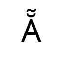 LATIN CAPITAL LETTER A WITH BREVE AND TILDE Latin Extended Additional Unicode U+1EB4