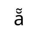 LATIN SMALL LETTER A WITH BREVE AND TILDE Latin Extended Additional Unicode U+1EB5